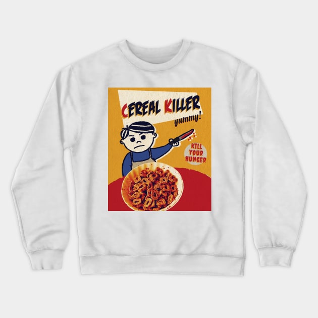 Cereal Killer Crewneck Sweatshirt by BasicBeach